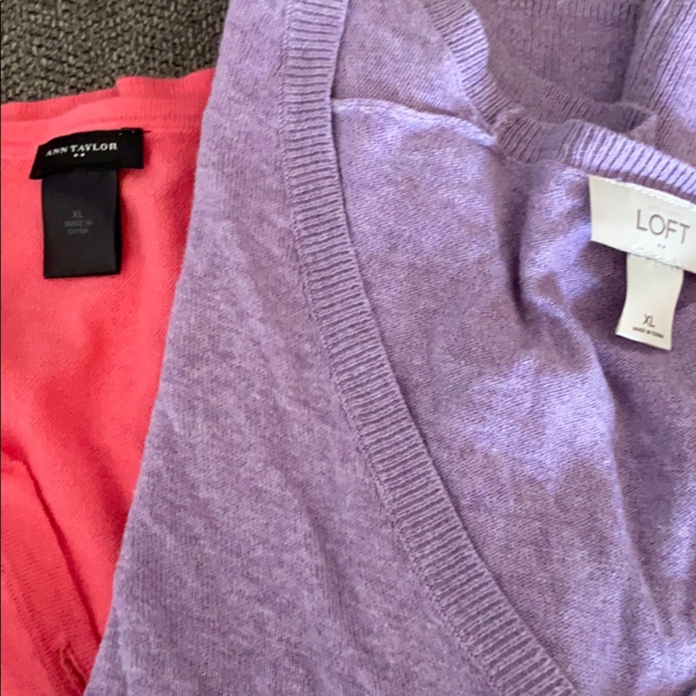 Bundle of 2 Cardigan Sweater - Ann Taylor and Loft - Picture 4 of 6